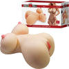 CRAZY BULL - FIONA TORSO FEMMINILE REALISTICO VAGINA E ANALE 7,1 KG