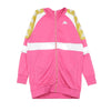 KAPPA Giacca Tuta Donna Banda 10 Banik Fuchsia/white/yellow da donna