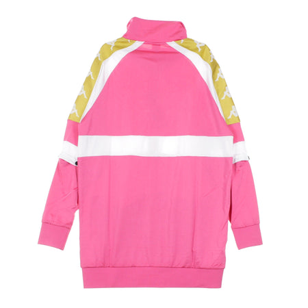 KAPPA Giacca Tuta Donna Banda 10 Banik Fuchsia/white/yellow da donna