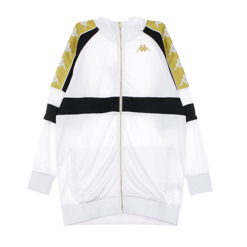 KAPPA Giacca Tuta Donna Banda 10 Banik White/black/yellow da donna