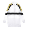 KAPPA Giacca Tuta Donna Banda 10 Banik White/black/yellow da donna