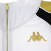KAPPA Giacca Tuta Donna Banda 10 Banik White/black/yellow da donna
