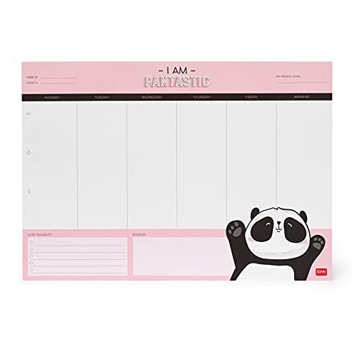 Legami, Planning da Scrivania , Smart Week, Tema Panda
