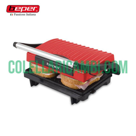Tostiera Deluxe Elettrica con Piastra Regolabile 700W Beper
