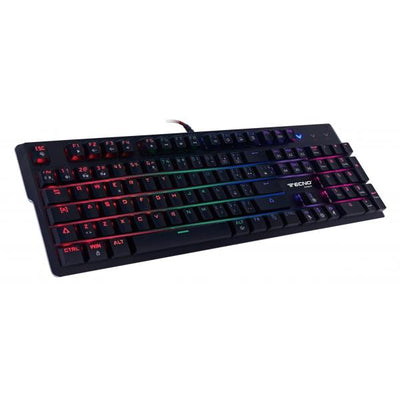 Tecno Tastiera Gaming Meccanica21mod.illumin.usb Nero Retail Tc-pg541