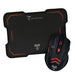 Mouse + Pad Gaming Techmade TM-M016 - Usb - Rosso