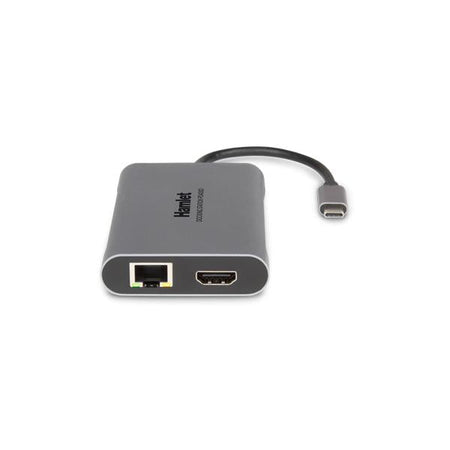 Docking Station Universale per Notebook PD400D 4x USB 3.2 / DisplayPort / HDMI Dual Display Grigio + Power Delivery 85W