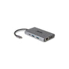 Docking Station Universale per Notebook PD400D 4x USB 3.2 / DisplayPort / HDMI Dual Display Grigio + Power Delivery 85W
