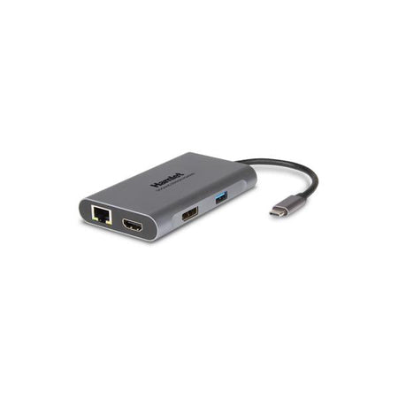 Docking Station Universale per Notebook PD400D 4x USB 3.2 / DisplayPort / HDMI Dual Display Grigio + Power Delivery 85W