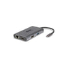 Docking Station Universale per Notebook PD400D 4x USB 3.2 / DisplayPort / HDMI Dual Display Grigio + Power Delivery 85W