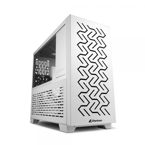 Case Sharkoon MS-Z1000 - Mini Tower Mini-ITX, Micro-ATX - 2x 120mm Ventola Led - Bianco