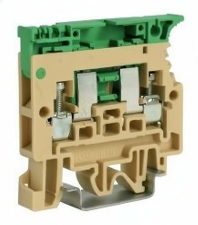 MORSETTO PORTAFUSIBILE BEIGE CON SERRAGGIO A VITE, SEZ.4 MMQ, 5X20MM