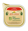 Almo Nature Bio Organic Maintenance Vaschetta gusto Manzo per Cani Adulti