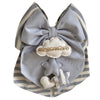 Fiocco nascita in cotone personalizzabile fatto a mano 35 x h 40 cm Made in Italy
