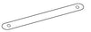 Croce stabilizzatrice per scaffalatura inox a gancio