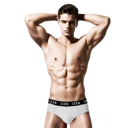 Slip IMU04 ! Icon– Multipack 3 Pezzi uomo in Cotone Elasticizzato Premium