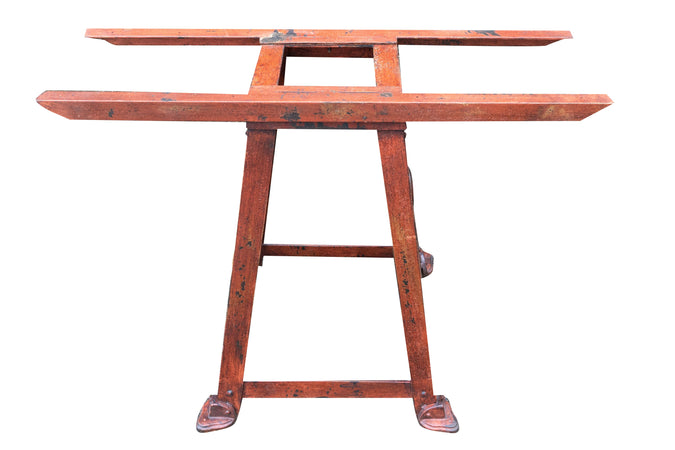 Biscottini Biscottini Base Tavolo Robusta Ferro Battuto Forgiato a Mano per Piani Pesanti