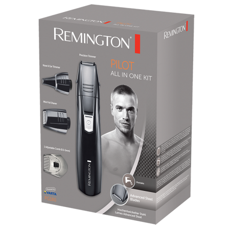 REMINGTON PG180 - RASOIO ELETTRICO - RIFINITORE DI PRECISIONE - 3 TESTINE INTERCAMBIABILI