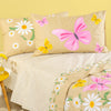 Lenzuola Margherite ! Caleffi -Completo  Puro Cotone Floreale