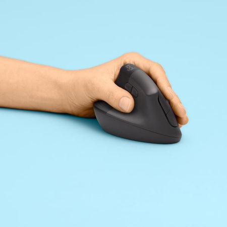 Mouse Verticale Lift Ergonomic Ottico 4 Tasti 4000 DPI Colore Grafite (Mano Sinistra)