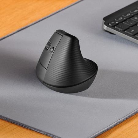 Mouse Verticale Lift Ergonomic Ottico 4 Tasti 4000 DPI Colore Grafite (Mano Sinistra)