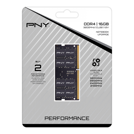DDR4 16GB 3200 MHZ SO-DIMM PNY CL22