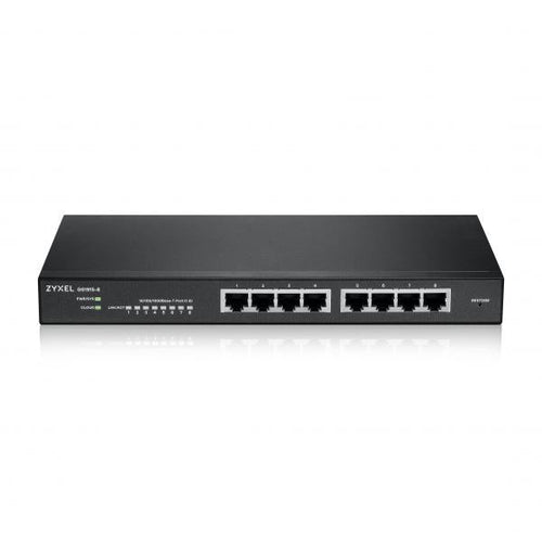 Zyxel GS1915-8 Gestito L2 Gigabit Ethernet [10/100/1000] Nero (Zyxel GS1915 Series GS1915-8 - switch)