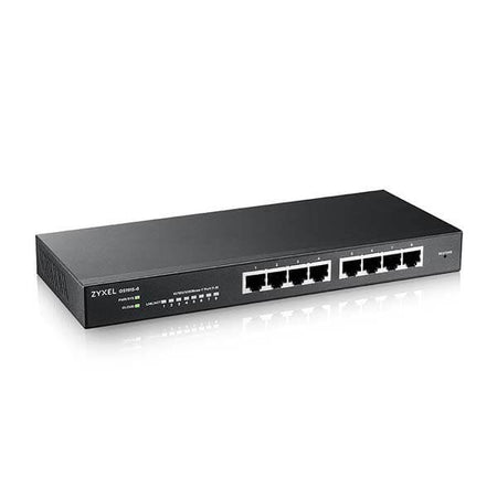 Zyxel GS1915-8 Gestito L2 Gigabit Ethernet [10/100/1000] Nero (Zyxel GS1915-8EP 8-PORT GBE SMART)