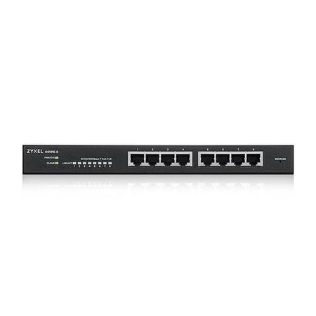 Zyxel GS1915-8 Gestito L2 Gigabit Ethernet [10/100/1000] Nero (Zyxel GS1915-8EP 8-PORT GBE SMART)