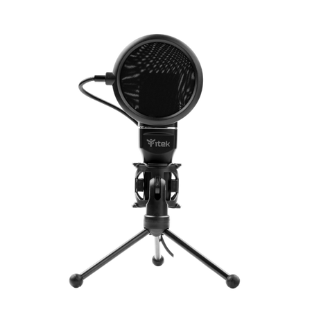 Microfono a Condensatore M100 - USB- treppiede- filtro antipop e spugna- audio professionale