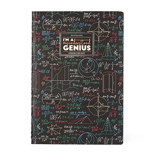 Legami, Quaderno A Righe Medium, A5, Tema Genius