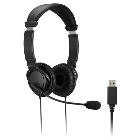 Cuffie Stereo Con Microfono E Controllo Del Volume Conness.Usb-A -- Kensington