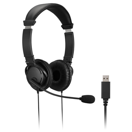 Cuffie Stereo Con Microfono E Controllo Del Volume Conness.Usb-A -- Kensington