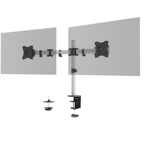 Braccio Porta Monitor Select Per 2 Monitor 5095-23 Durable