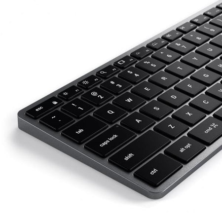 Satechi Slim W3 tastiera Universale USB QWERTY Inglese Alluminio, Nero (Satechi Slim W3 - tastatur)