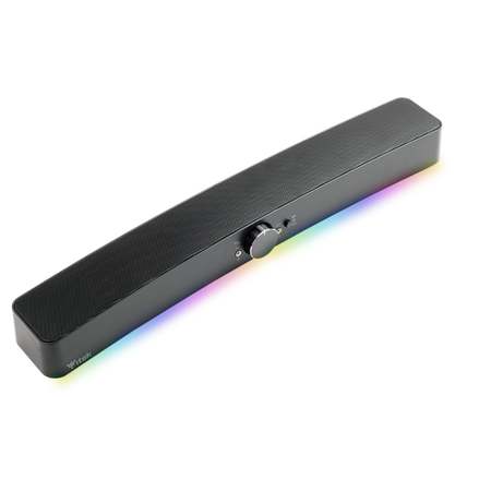 Gaming Soundbar S100 - RGB- BlueTooth- Jack 2x3.5mm- Uscita Mic e Cuffie