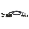 Switch KVM Cablato HDMI FHD USB a 2 porte, CS22HF