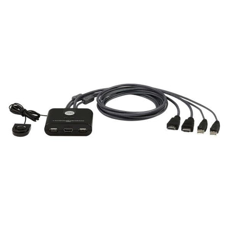 2-Port USB FHD HDMI Cable KVM