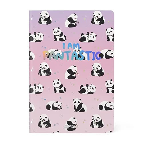 Legami, Quaderno A Righe Medium, A5, Tema Panda