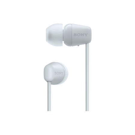 Auricolare Stereo WI-C100 Con Bluetooth Microfono Tasto Volume Colore Bianco