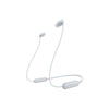 Auricolare Stereo WI-C100 Con Bluetooth Microfono Tasto Volume Colore Bianco