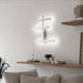 Applique moderno Gea Luce RAKE AL 33.8W LED dimmerabile alluminio lampada parete soffitto