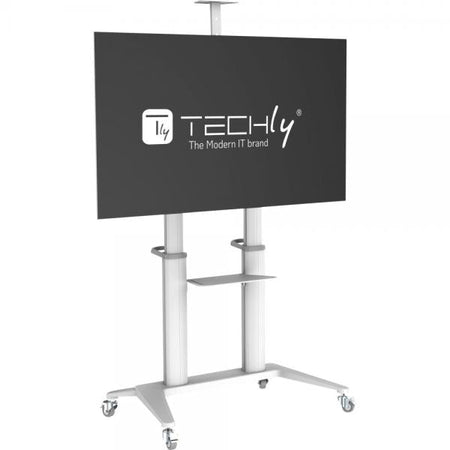 Supporto da Pavimento per TV da 70'' a 120'' Bianco