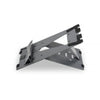 BakkerElkhuizen Ergo-Q 160 Supporto per computer portatile Nero, Grigio scuro 43,2 cm [17] (BakkerElkhuizen Q-160 laptop stand. Made from aluminium sandwich material in dark grey. Lightweight at just