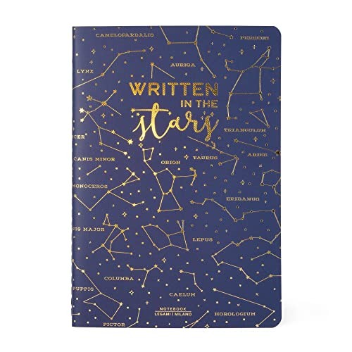 Legami, Quaderno A Righe Medium, A5, Tema Stars