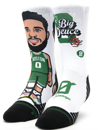 Socks unisex Scrimmage basket Big Deuce White