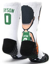 Socks unisex Scrimmage basket Big Deuce White