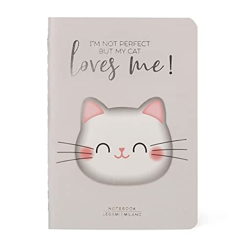 Legami, Quaderno A Righe Small, A6, Tema Kitty