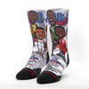 Socks unisex Scrimmage basket 2K10 White