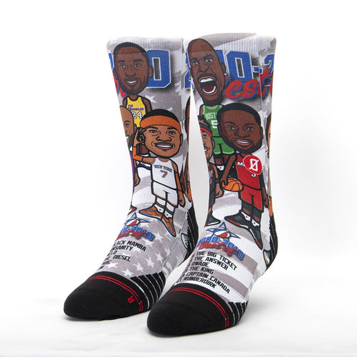 Socks unisex Scrimmage basket 2K10 White
